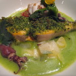 ヴィニュロン - 玄海産鰆のパネ　菜の花の軽いソースで