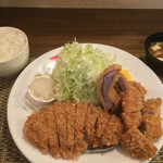TONKATSU RESTAURANT TONTON - TONTON 欲張り定食