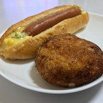 粉とクリーム - スパイシーチリドッグとカレーパソ♡ 自宅にて