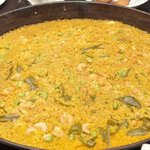 コメドル - 海老のパエリア