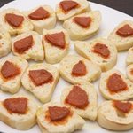 コメドル - ランチメニュー試食時のみかも知れないパン料理１