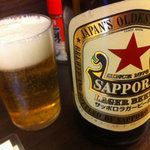 とうちゃんやきとん - 瓶ビール４００円
