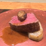 リストランテ 薫 - 黒毛和牛 シャトーブリアン ４時間 羆の脂