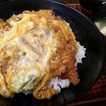 そば処　松屋 - カツ丼（９００円）
