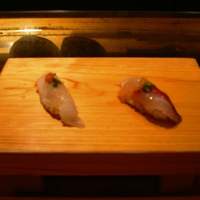 おけい鮨 - 平目・鯵