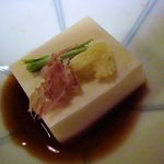 バー久楽 - コクがあってなかなかいけるチーズ豆腐