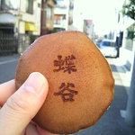 蝶谷本店 - スカイツリーに向かう前に腹ごしらえ。限定の白桃美味しかった。