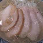 麺屋一燈 - 2017/4 月曜日限定「鶏と貝汁そば」(貝スープのみバージョン)