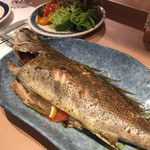 西洋料理 Jules - 一本魚の香草オーブン焼き