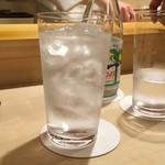 鮨 あらい - 三岳の水割り