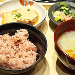 五穀 - 料理写真:五穀田舎定食（その１）