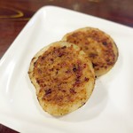 鳥長 - レンコンの肉詰め①