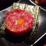 焼肉うしごろ - 赤身ユッケ