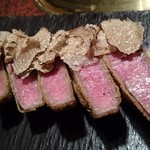 焼肉うしごろ - ・シャトーブリアンのカツレツ トリュフ添え