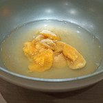 三谷 - 太平洋側の馬糞雲丹　鰹出汁で