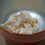 三谷 - 蟹の蟹味噌和え