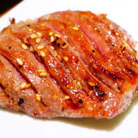 焼肉 433 - 極上タン厚切り 焼いてみた(*≧∀≦*)