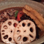 札幌スープカリー アナンダ - 野菜カリー+チキン