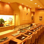 Sushi ikkyuu - カウンター