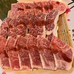 和風韓国料理 和牛焼肉 ソウルママ - 上カルビ、和牛ハラミ、特選和牛ロース、すべて一人前