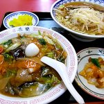 中華料理　香蘭飯店 - Bランチ790円。　凄いボリューム!!