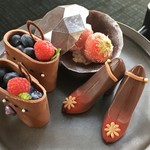 ザ・ラウンジ byアマン - チョコと、フルーツのコラボ♪