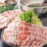 Tomma Ru Shouten Aishi - 宴会コースにも贅沢に鹿児島県産黒豚使用