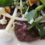アーリア ディ タクボ - 蝦夷鹿のロースト　生エノキ添えＵＰ（11.1月）