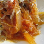 アーリア ディ タクボ - 仔羊のトマト煮込みと新玉葱のスパゲッティＵＰ（11.1月）