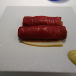 カイノヤ - 花山椒と尾崎牛の焼きしゃぶ 2017