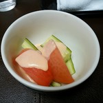 ビーフステーキ専門店　ひよこ - サラダ