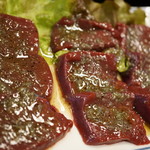 大野屋 - 炙りレバー