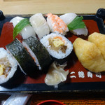 二鶴寿司 - 「寿司セット」お寿司
