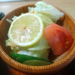 二鶴寿司 - 「寿司セット」サラダ