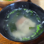 Nikakuzushi - 「寿司セット」鯛のアラが入った吸い物