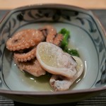 ぎをん 遠藤 - お通し（イイダコ）