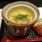 千彦 - 蛤の茶碗蒸し