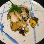 千彦 - あわびの蒸し物
