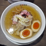 Ramen Hachino Ashiha - 塩大盛ｗｉｔｈくんたま