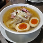 Ramen Hachino Ashiha - 塩大盛ｗｉｔｈくんたま