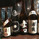 Hounemmansakusamon - 日本酒各種ございます。