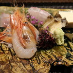 銀座 水野 - でもここでボタンエビかなぁ?