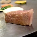 味鉄 - サーロイン加熱中(3/3)