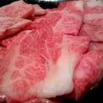 味鉄 - タレ焼き(左はサンカク、右は肩ロース)