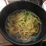 すたみな太郎 - 輪ゴム・・・コレが正しいと思います。

でもこういう麺出してるラーメン屋あるよなぁ