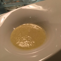 Ristorante SHIKAZAWA - 大西ファームさんのポロ葱のスープ
