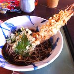 盛喜 - 天ぷらそば有頭海老800円