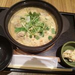 茶鍋カフェ kagurazaka saryo - 豆乳豚しゃぶ