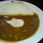 Koko Ichi Banya - きのこカレー、半熟卵トッピング