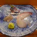小判寿司 - 【平目、ボラ、サヨリ昆布締め、しめ鯖】♫2017/3